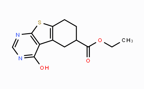 CAS No. 1447956-28-6, Ethyl 4-hydroxy-5,6,7,8-tetrahydrobenzo-[4,5]thieno[2,3-d]pyrimidine-6-carboxylate