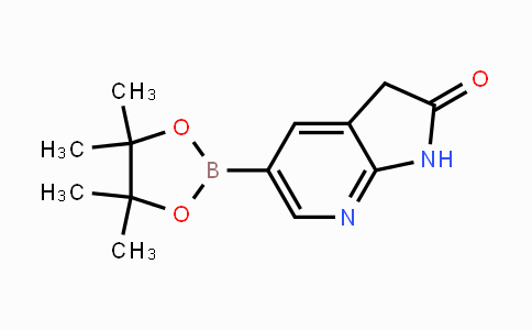 CAS No. 1207623-97-9, 5-(4,4,5,5-Tetramethyl-1,3,2-dioxaborolan-2-yl)-1H-pyrrolo[2,3-b]pyridin-2(3H)-one