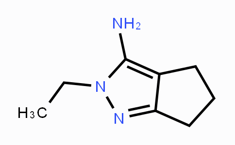 CAS No. 1489606-52-1, 2-Ethyl-2,4,5,6-tetrahydrocyclopenta-[c]pyrazol-3-amine