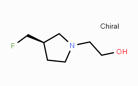 CAS No. 1443983-91-2, (R)-2-(3-(Fluoromethyl)pyrrolidin-1-yl)ethanol