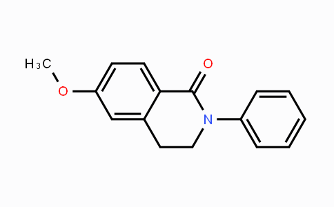 CAS No. 645388-69-8, 6-Methoxy-2-phenyl-3,4-dihydroisoquinolin-1(2H)-one