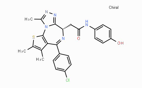 202590-98-5 | (S)-2-(4-(4-Chlorophenyl)-2,3,9-triMethyl-6H-thieno[3,2-f][1,2,4]-triazolo[4,3-a][1,4]diazepin-6-yl)-N-(4-hydroxyphenyl)acetaMide
