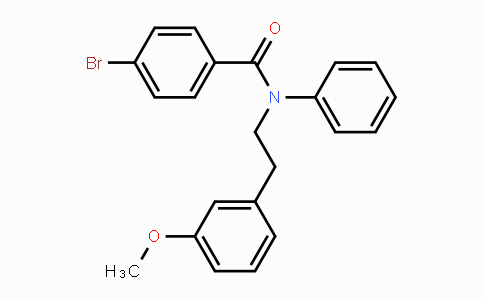 CAS No. 96718-92-2, 4-Bromo-N-(3-methoxyphenethyl)-N-phenylbenzamide