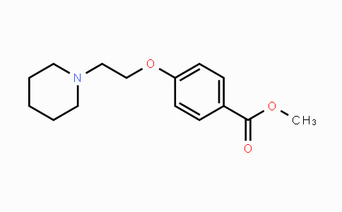 CAS No. 89407-97-6, Methyl 4-(2-(piperidin-1-yl)ethoxy)benzoate