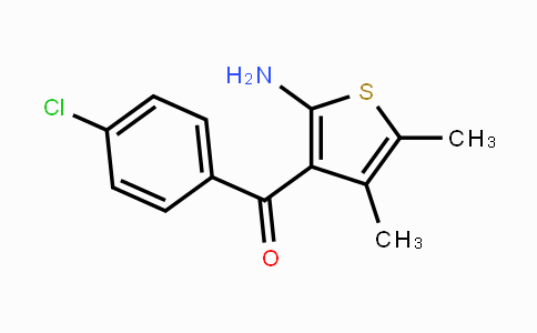 CAS No. 50508-66-2, (2-Amino-4,5-dimethylthiophen-3-yl)(4-chlorophenyl)methanone