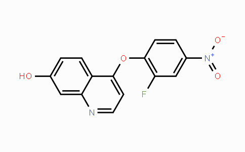 CAS No. 1394820-98-4, 4-(2-Fluoro-4-nitrophenoxy)quinolin-7-ol