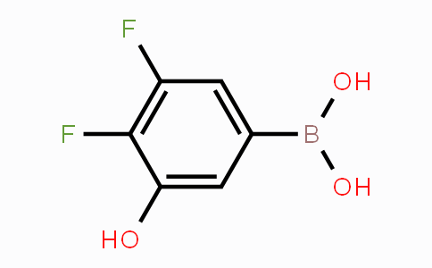 CAS No. 1379466-84-8, 3,4-Difluoro-5-hydroxyphenylboronic acid