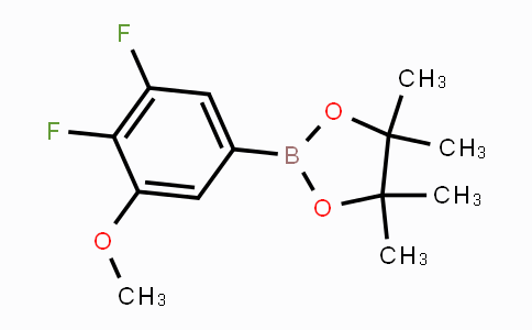 CAS No. 754226-38-5, 2-(3,4-Difluoro-5-methoxyphenyl)-4,4,5,5-tetramethyl-1,3,2-dioxaborolane