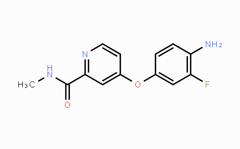 CAS No. 757251-39-1, 4-(4-Amino-3-fluorophenoxy)-N-methylpicolinamide