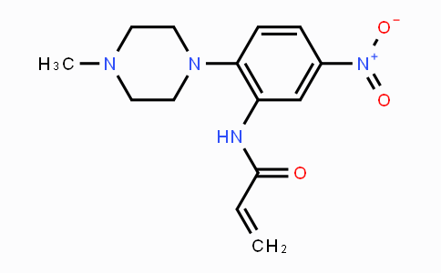 CAS No. 1629585-04-1, N-(2-(4-Methylpiperazin-1-yl)-5-nitrophenyl)acrylamide