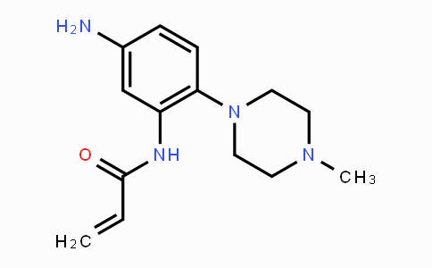 CAS No. 1629584-89-9, N-(5-Amino-2-(4-methylpiperazin-1-yl)phenyl)acrylamide