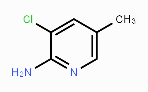 CAS No. 31430-41-8, 3-Chloro-5-methylpyridine-2-ylamine