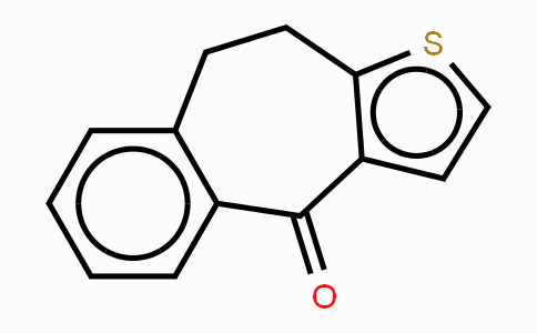 CAS No. 1622-55-5, 4-Oxo-9,10-dihydro-4H-benzo-(4,5)-cyclohepta-(1,2b)thiophene