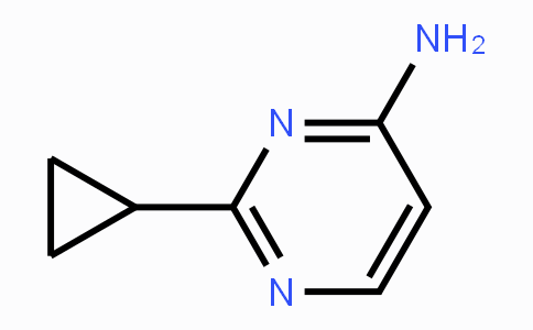 CAS No. 265324-26-3, 2-Cyclopropyl-pyrimidin-4-ylamine