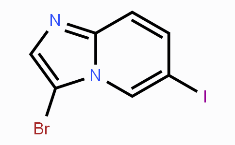 CAS No. 1146615-52-2, 3-Bromo-6-iodo-imidazo[1,2-a]pyridine