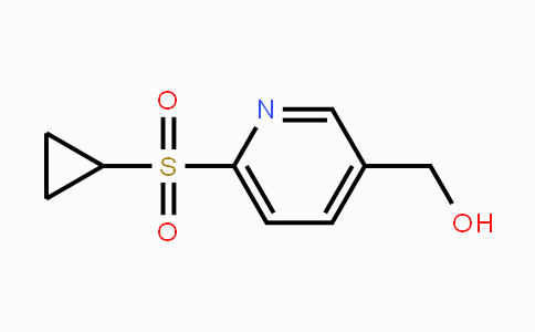 CAS No. 1823896-34-9, (6-Cyclopropanesulfonyl-pyridin-3-yl)-methanol