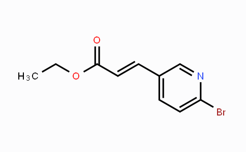 CAS No. 656827-74-6, 3-(6-Bromo-pyridin-3-yl)-acrylic acid ethyl ester
