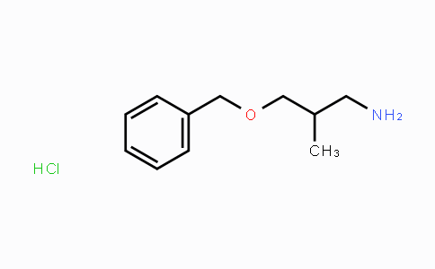 CAS No. 1349186-05-5, 3-(Benzyloxy)-2-methylpropan-1-amine hydrochloride