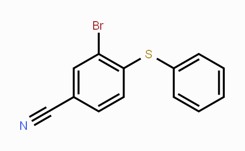CAS No. 869854-58-0, 3-Bromo-4-(phenylthio)-benzonitrile