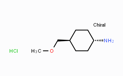 CAS No. 919799-81-8, trans-4-(Methoxymethyl)cyclohexanamine hydrochloride