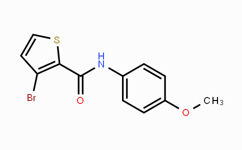 CAS No. 88791-39-3, 3-Bromo-N-(4-methoxyphenyl)thiophene-2-carboxamide