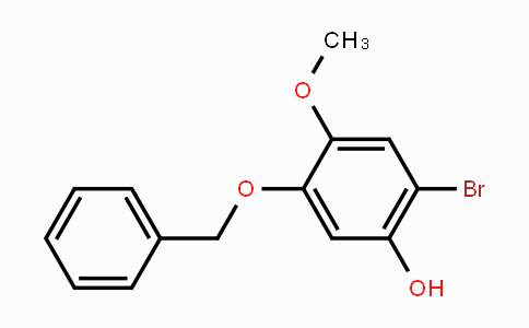 CAS No. 524713-42-6, 5-(Benzyloxy)-2-bromo-4-methoxyphenol