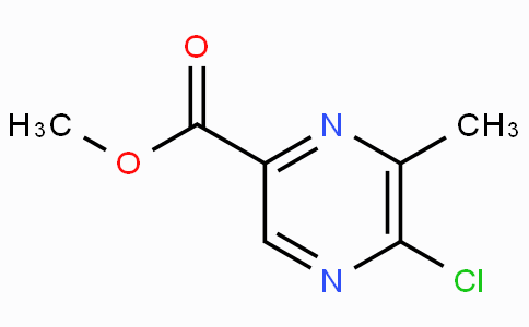 CAS No. 77168-85-5, 5-Chloro-6-methyl-2-pyrazinecarboxylic acid methyl ester