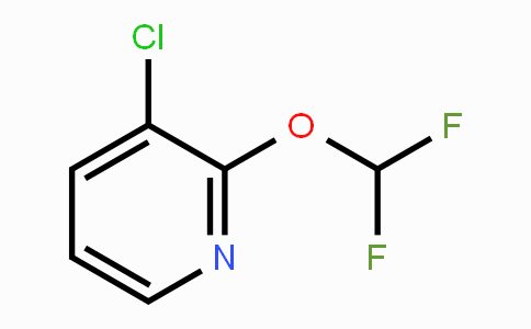 CAS No. 1214374-09-0, 3-Chloro-2-(difluoromethoxy)pyridine