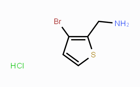 CAS No. 1221723-32-5, (3-Bromothiophen-2-yl)methanamine hydrochloride