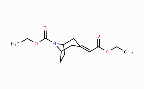 CAS No. 1656294-86-8, Ethyl (3E)-3-(2-ethoxy-2-oxoethylidene)-8-azabicyclo[3.2.1]octane-8-carboxylate