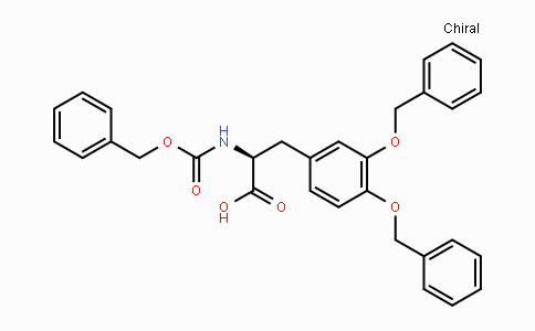 CAS No. 35591-10-7, (2S)-2-{[(Benzyloxy)carbonyl]amino}-3-[3,4-bis(benzyloxy)phenyl]propanoic acid