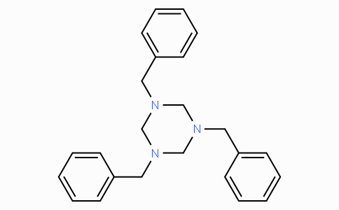 CAS No. 2547-66-2, 1,3,5-Tribenzyl-1,3,5-triazinane