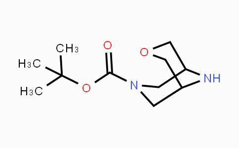 CAS No. 864448-41-9, 3-Oxa-7,9-diazabicyclo[3.3.1]nonane-7-carboxylic acid tert-butyl ester