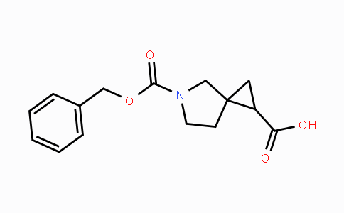CAS No. 150543-37-6, 5-Cbz-5-azaspiro[2.4]heptane-1-carboxylic acid