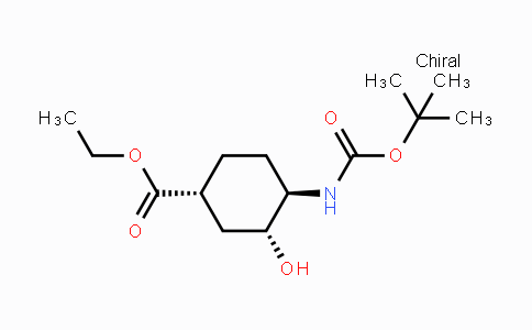 1392745-70-8 | ethyl(1R,3R,4R)-4-{[(tert-butoxy)carbonyl]amino}-3-hydroxycyclohexane-1-carboxylate