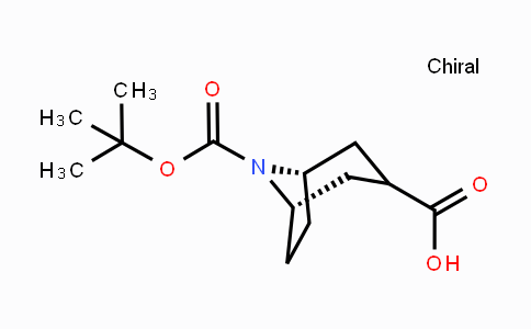 CAS No. 1222996-05-5, (1S,5S)-8-tert-Boc-8-azabicyclo-[3.2.1]octane-3-carboxylic acid