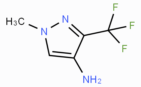 CAS No. 1006436-44-7, 1-Methyl-3-(trifluoromethyl)-1H-pyrazol-4-amine