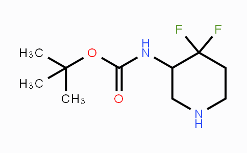 CAS No. 1052713-53-7, 3-(Boc-氨基)-4,4-二氟哌