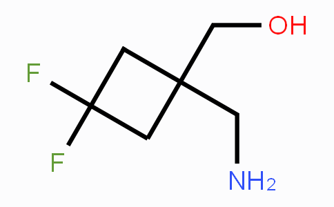 CAS No. 1363383-40-7, 1-(Aminomethyl)-3,3-difluorocyclobutanemethanol