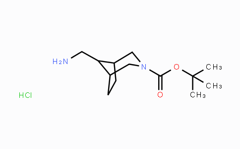 CAS No. 1408075-94-4, 8-Aminomethyl-3-Boc-3-azabicyclo-[3.2.1]octane hydrochloride