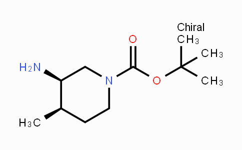 CAS No. 1207853-61-9, (3R,4R)-3-Amino-1-Boc-4-methylpiperidine