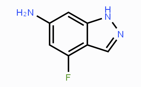 CAS No. 885520-07-0, 6-Amino-4-fluoroindazole