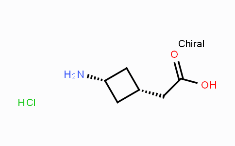 CAS No. 1523571-91-6, cis-(3-Aminocyclobutyl)acetic acid hydrochloride