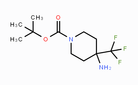 CAS No. 1211582-61-4, 1-Boc-4-amino-4-trifluoromethylpiperidine