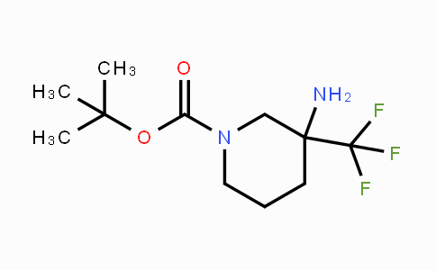 CAS No. 1408075-51-3, 1-Boc-3-amino-3-trifluoromethylpiperidine