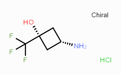 DY103503 | 1408075-93-3 | cis-3-Amino-1-(trifluoromethyl)-cyclobutan-1-ol hydrochloride