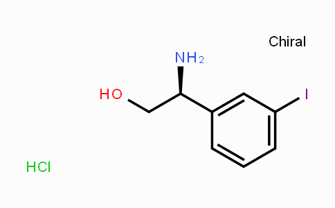 CAS No. 1212940-65-2, (2S)-2-Amino-2-(3-iodophenyl)-ethan-1-ol hydrochloride