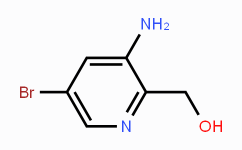 CAS No. 1363381-68-3, 3-Amino-5-bromo-2-hydroxymethylpyridine