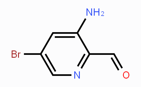 CAS No. 1289168-19-9, 3-Amino-5-bromopyridine-2-carbaldehyde