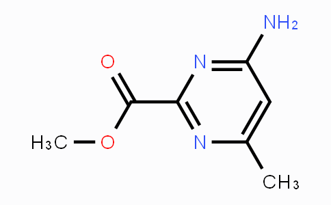 CAS No. 1520279-43-9, 4-Amino-6-methylpyrimidine-2-carboxylic acid methyl ester